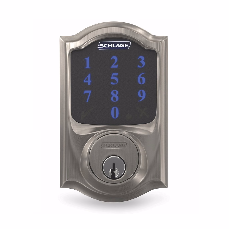 Schlage Connect Smart Deadbolt, Z-Wave Plus habilitado funciona com sistema de segurança de alarme de anel