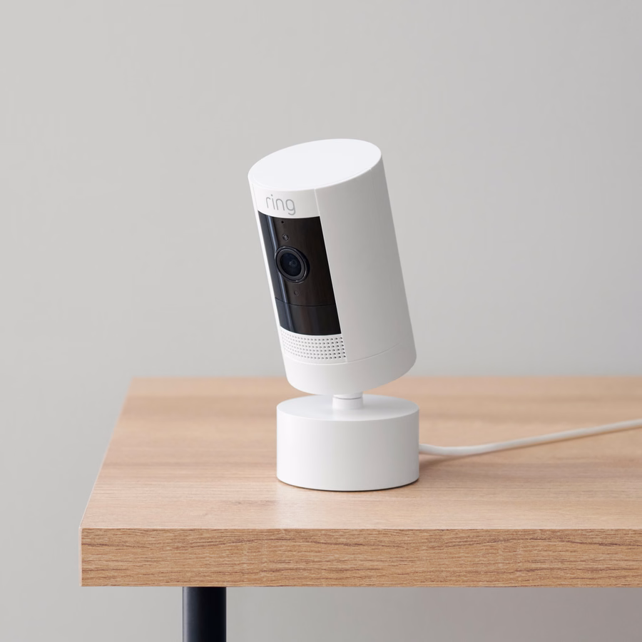 Montagem Pan-Tilt com adaptador de alimentação interno/externo Stick Up Cam Plug-In, 3ª geração