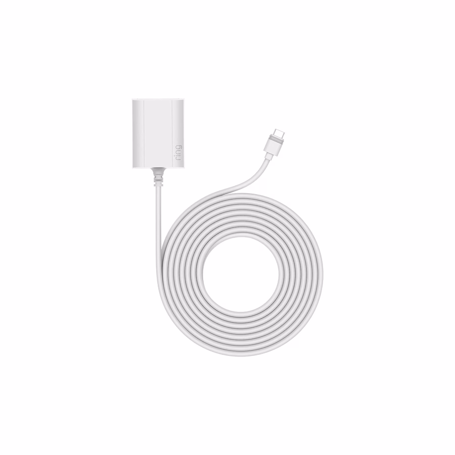 Adaptador de alimentação interno/externo (USB-C) Outdoor Cam Plus, Outdoor Cam Pro, Stick Up Cam Pro, Spotlight Cam (2ª geração), Spotlight Cam Plus, Spotlight Cam Pro