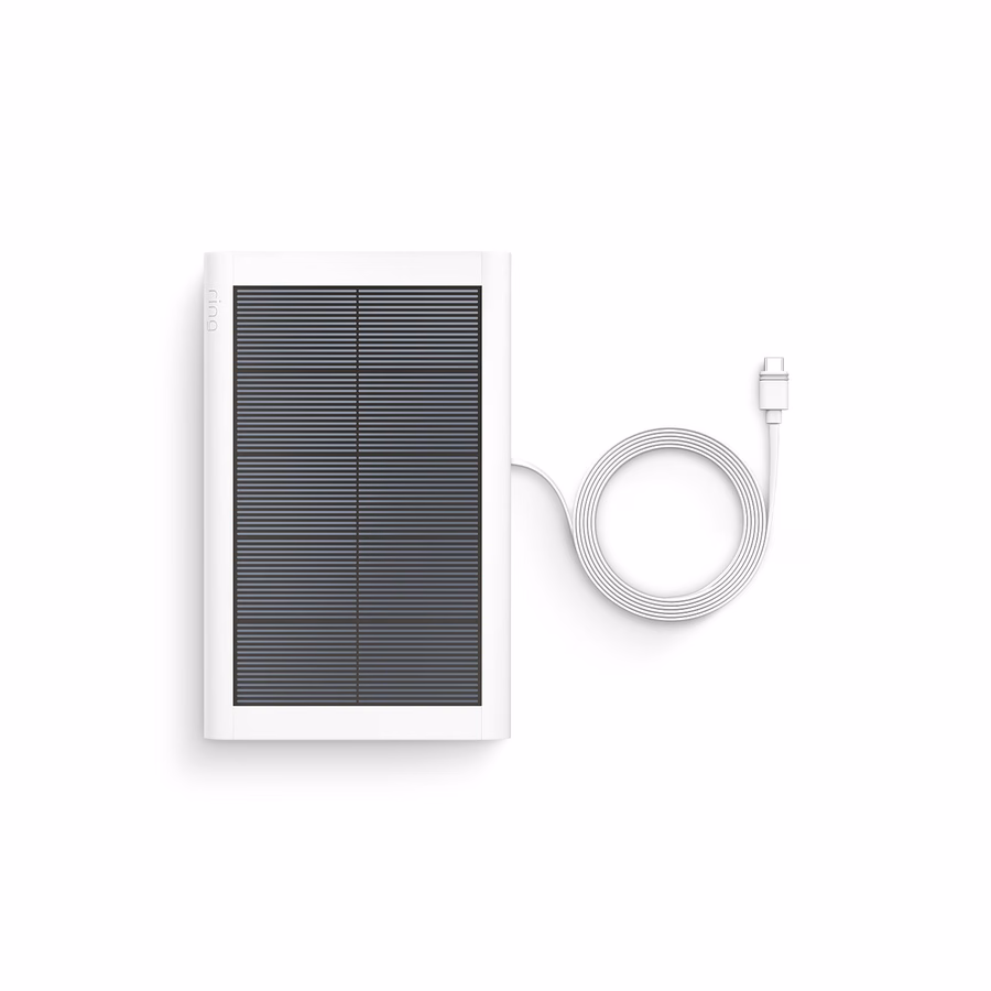 Câmera externa com painel solar pequeno (USB-C) (Stick Up Cam), Outdoor Cam Plus, Stick Up Cam Pro, Spotlight Cam (2ª geração), Spotlight Cam Plus, Spotlight Cam Pro