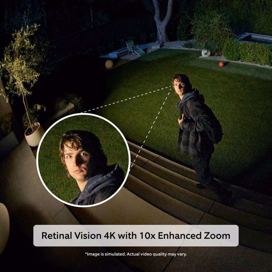 Spotlight Cam Pro (modelo mais recente) com Retinal 4K