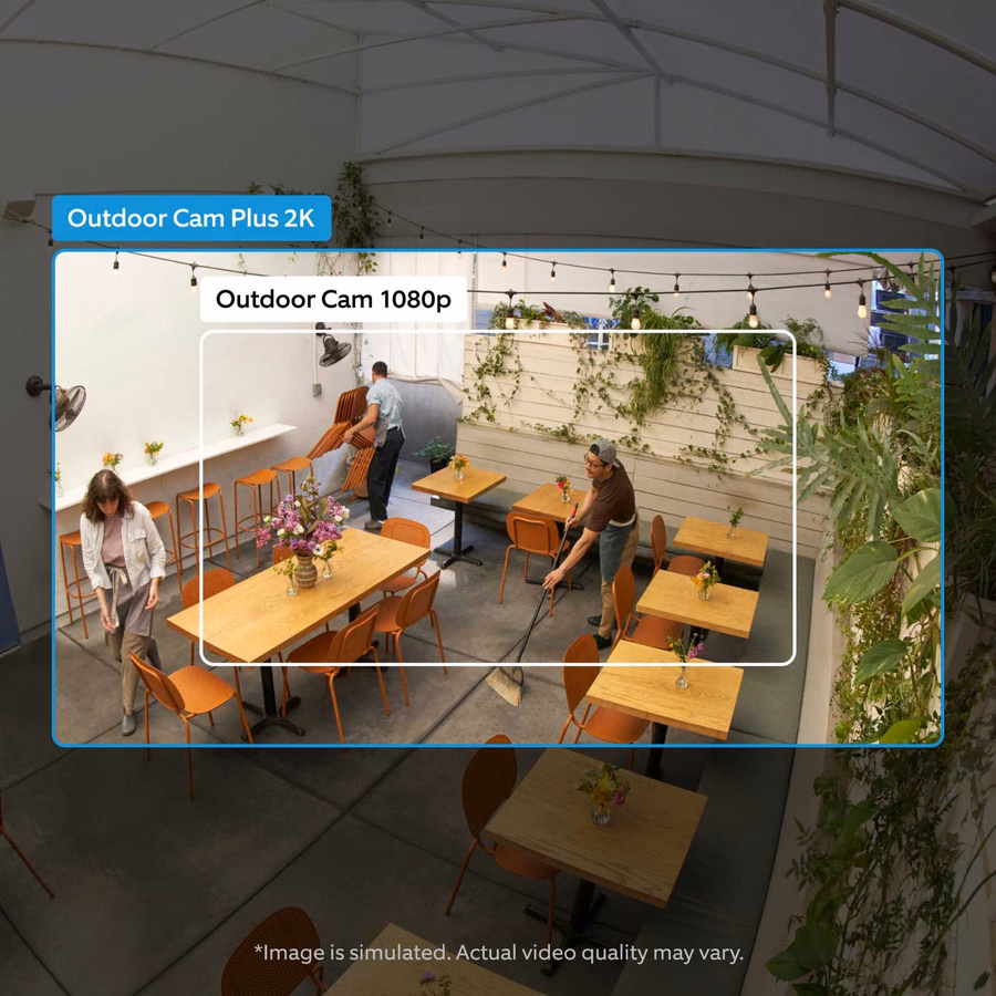 Outdoor Cam Plus - com Retinal 2K
