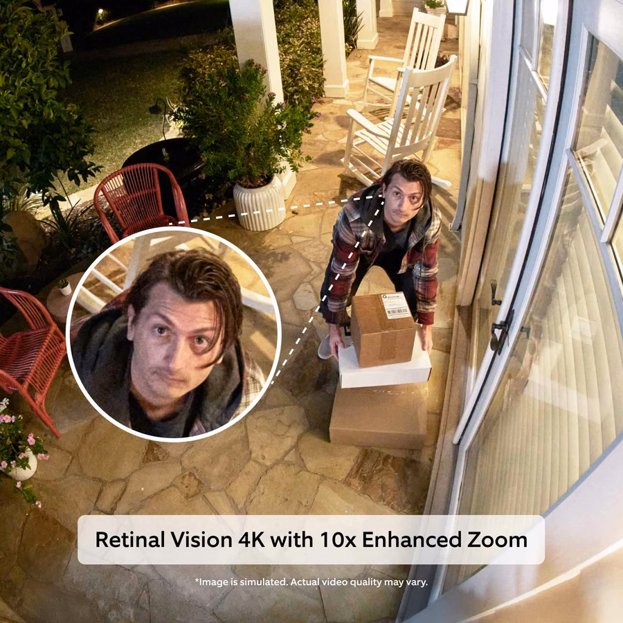 Outdoor Cam Pro - com Retinal 4K