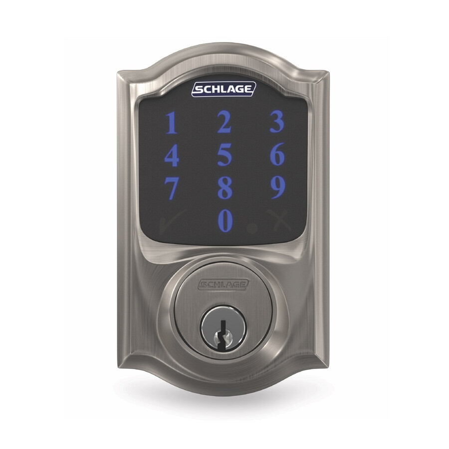 adicione a fechadura digital schlage connect smart z-wave plus ao seu sistema de alarme ring.