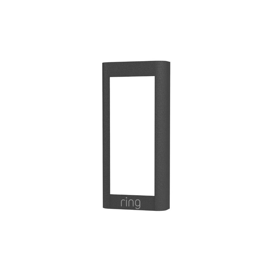 campainha de vídeo com fio e placa frontal intercambiável
