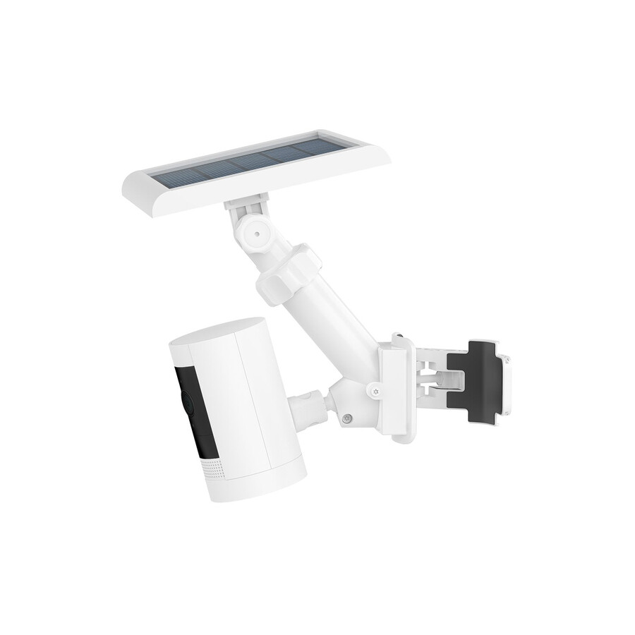 suporte de poste para painéis solares e câmeras