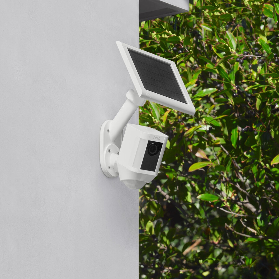 suporte de parede para painéis solares e câmeras