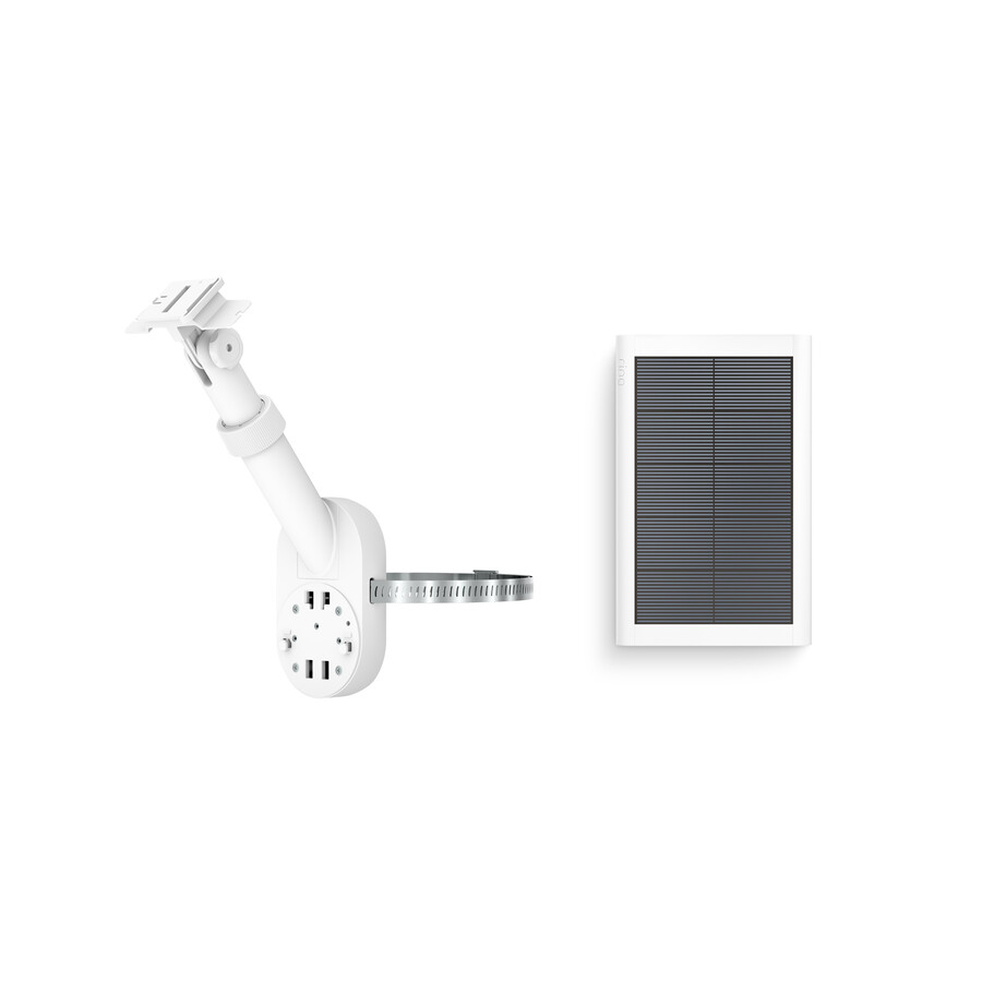 suporte para poste e parede pequeno painel solar usb-c