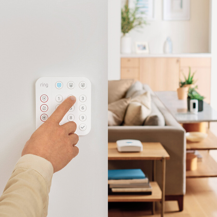 kit deluxe para interior residencial – câmeras alarme 8 peças
