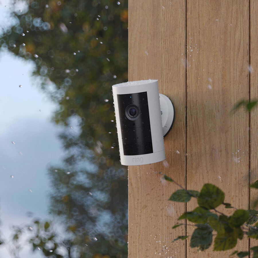 outdoor cam plus - câmera de segurança 2k para ambientes internos e externos