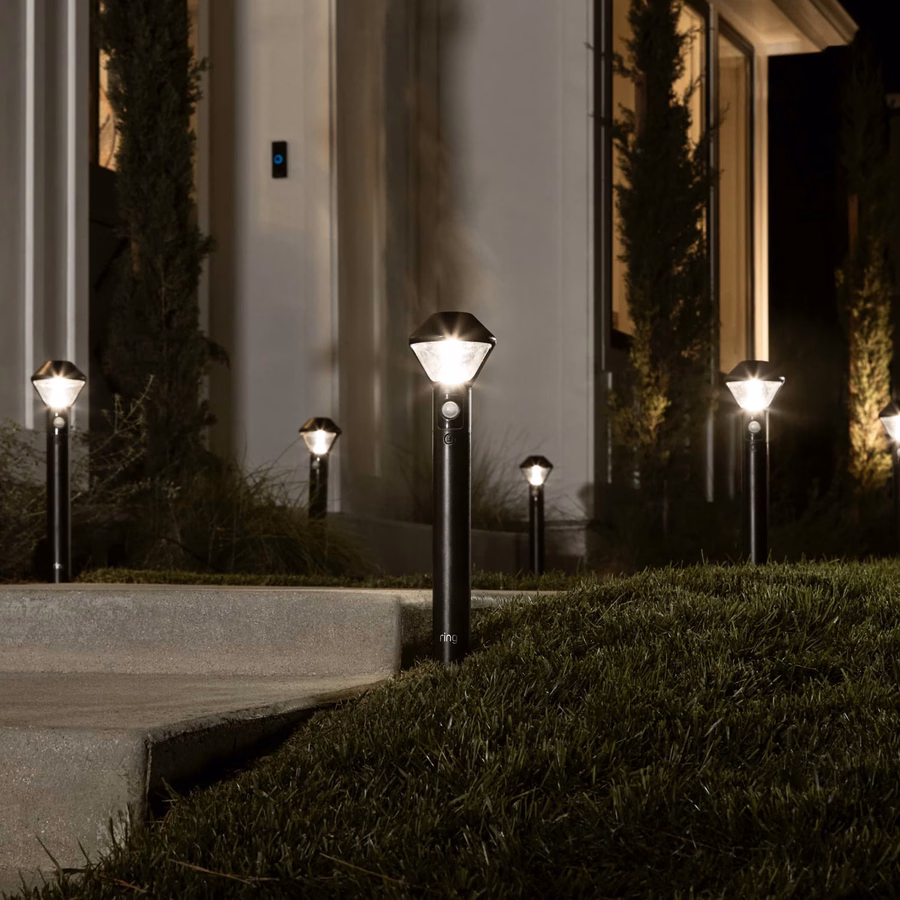 Iluminação Inteligente Solar Pathlight